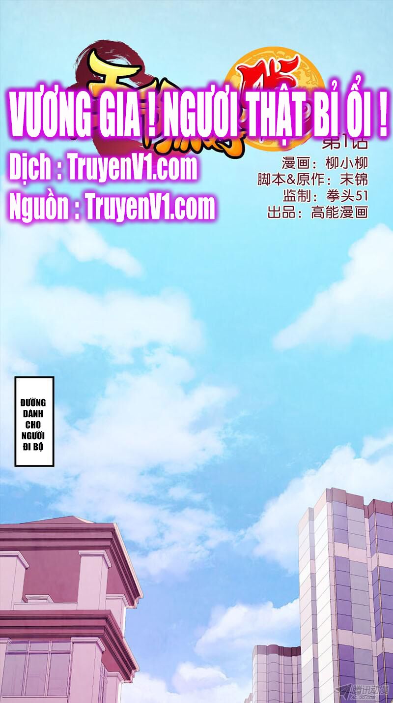Vương Gia ! Ngươi Thật Bỉ Ổi !: Chapter 1