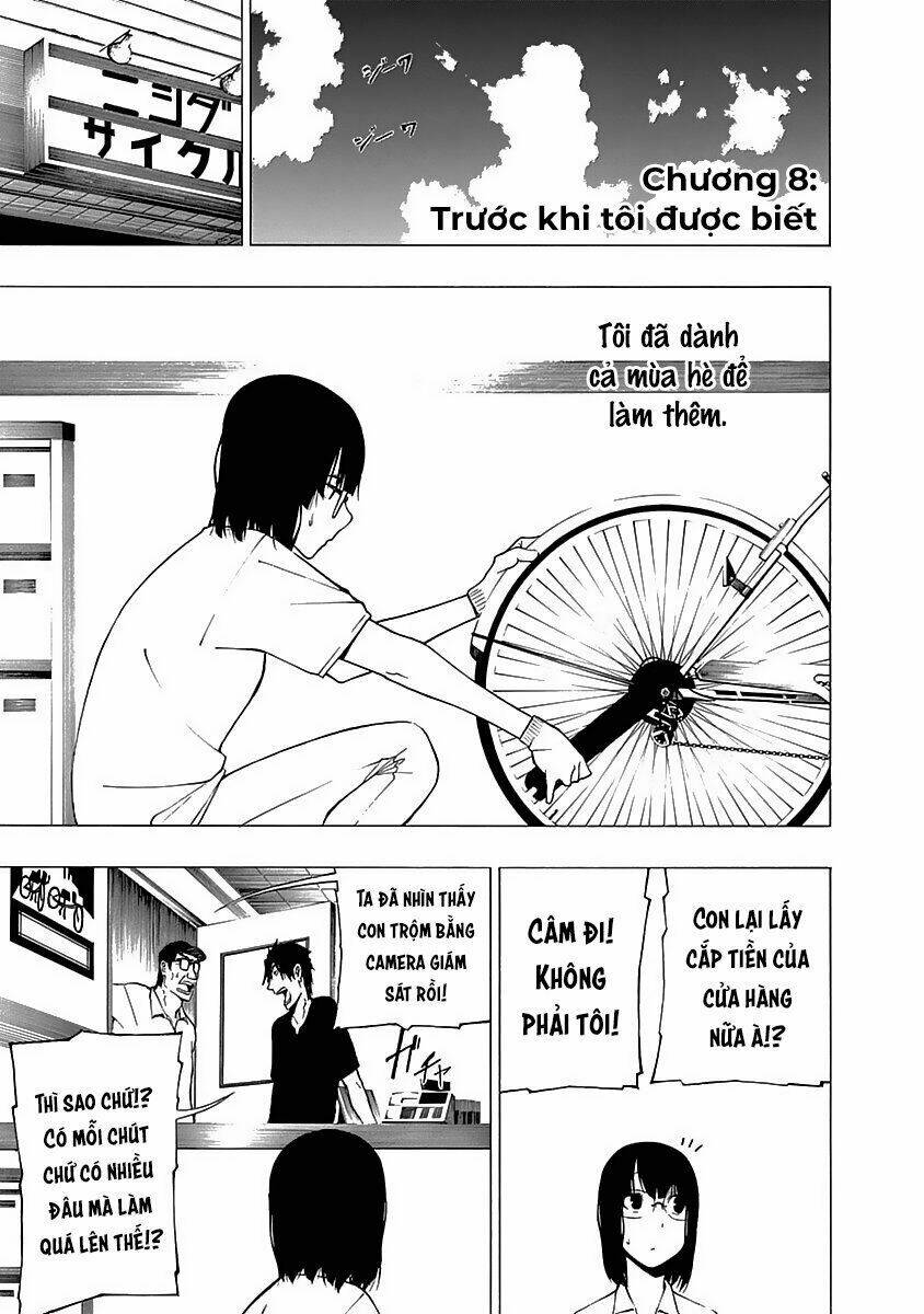 Toumei Ningen No Hone: Chapter 8