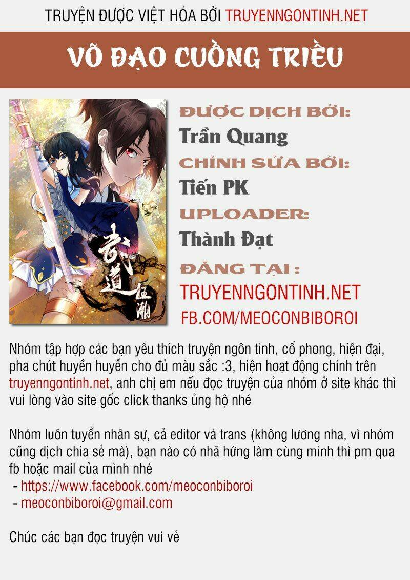 Võ Đạo Cuồng Triều: Chapter 3
