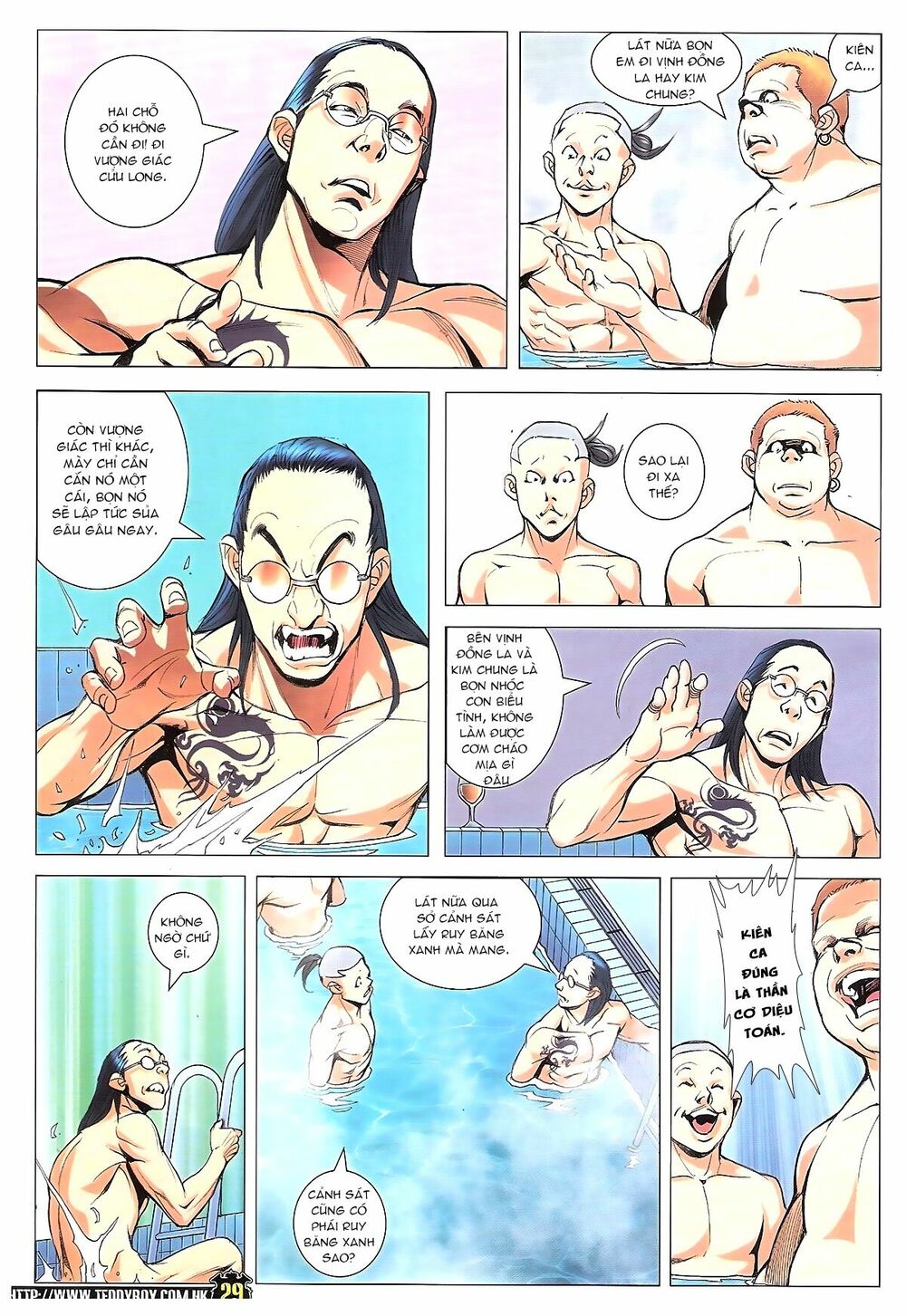 Người Trong Giang Hồ: Chapter 1767: Ruy băng Vàng và Ruy băng Xanh
