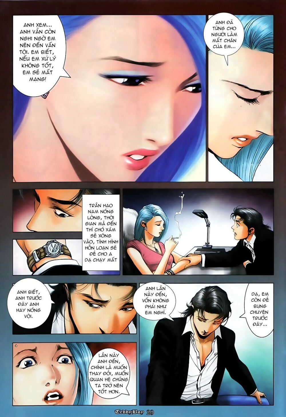 Người Trong Giang Hồ: Chapter 1023: A Dạ em đã thua