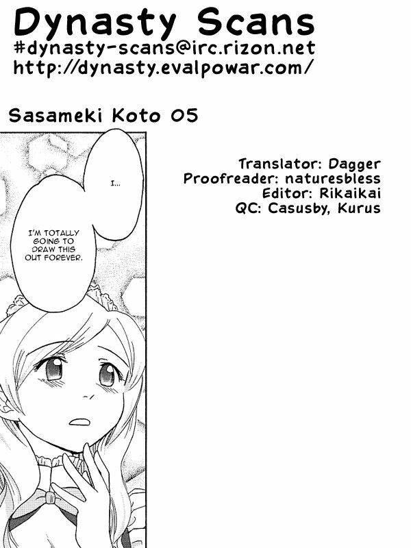 Sasameki Koto: Chapter 5