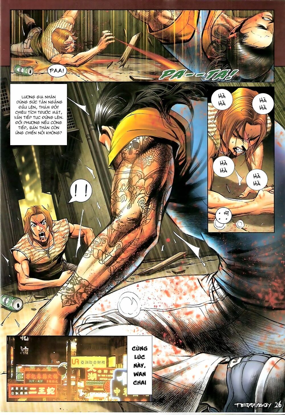 Người Trong Giang Hồ: Chapter 1339: Lương Gia Nhân vs Chiêu Tích 2