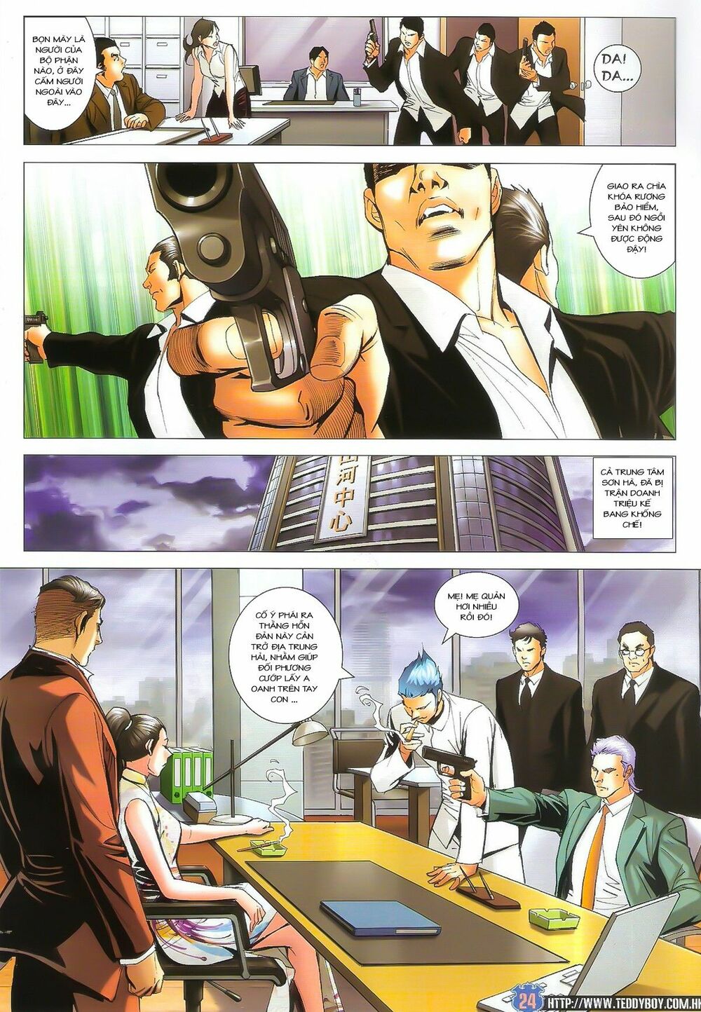 Người Trong Giang Hồ: Chapter 1617: Bức Cung