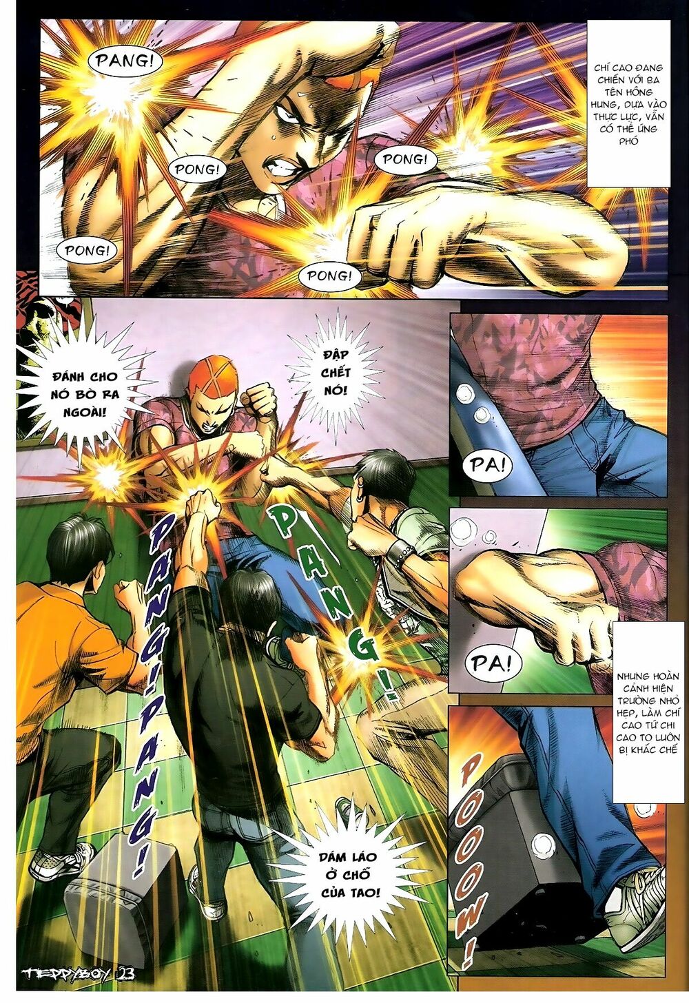 Người Trong Giang Hồ: Chapter 1347: Lý Chí Cao vs Sinh Tư