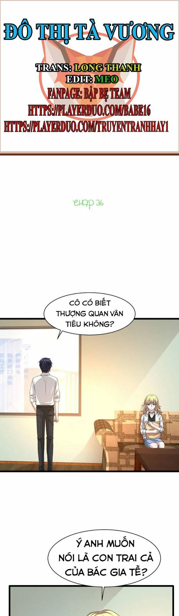 Đô Thị Tà Vương: Chapter 36
