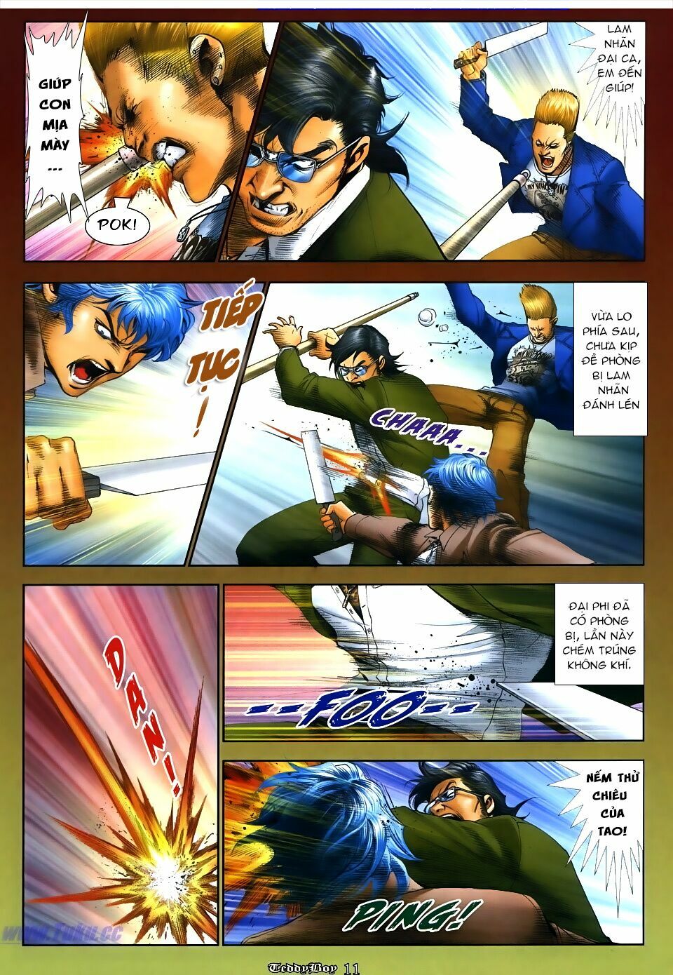 Người Trong Giang Hồ: Chapter 1070: Đại Phi đàm phán