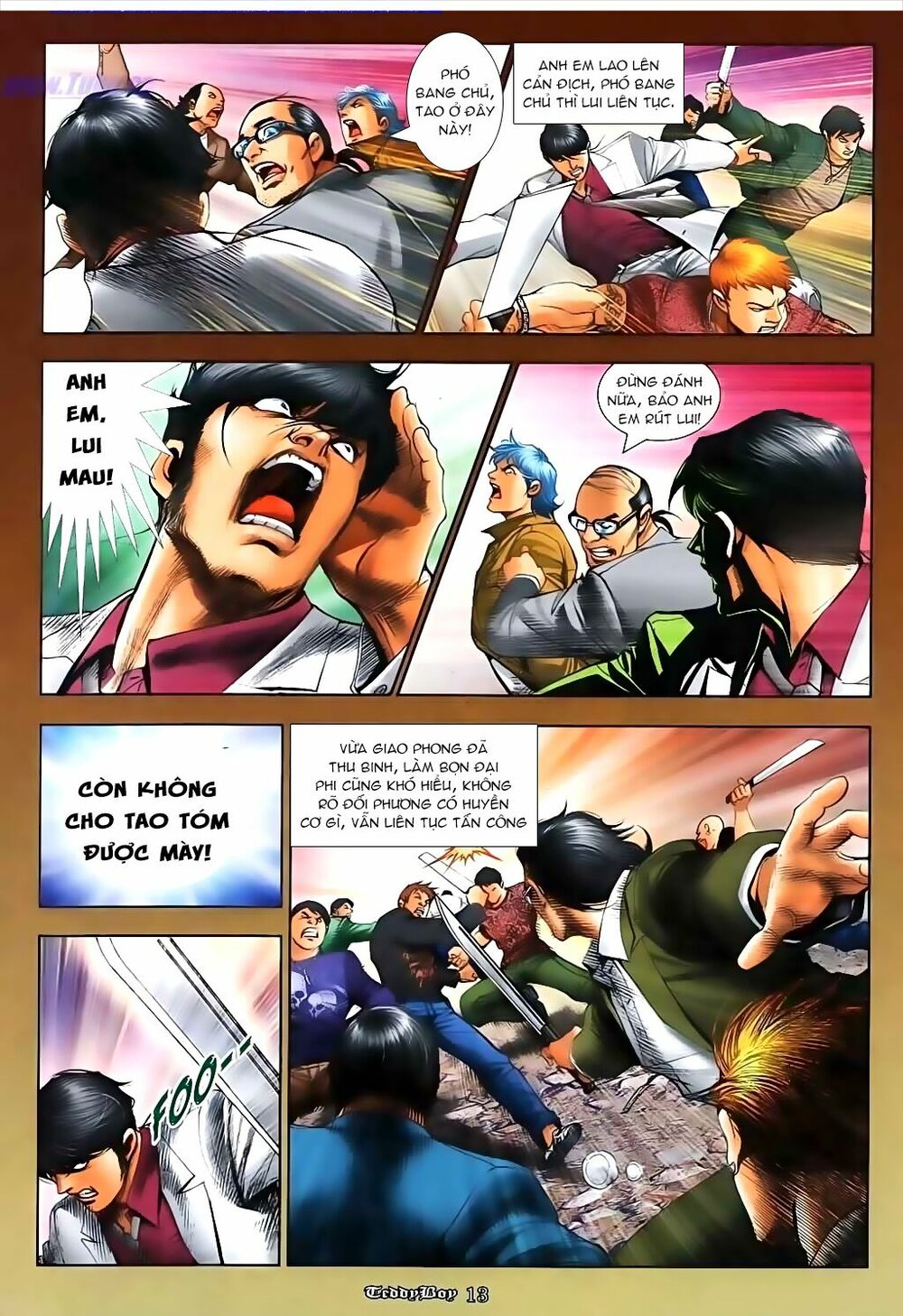 Người Trong Giang Hồ: Chapter 1082: Chạy