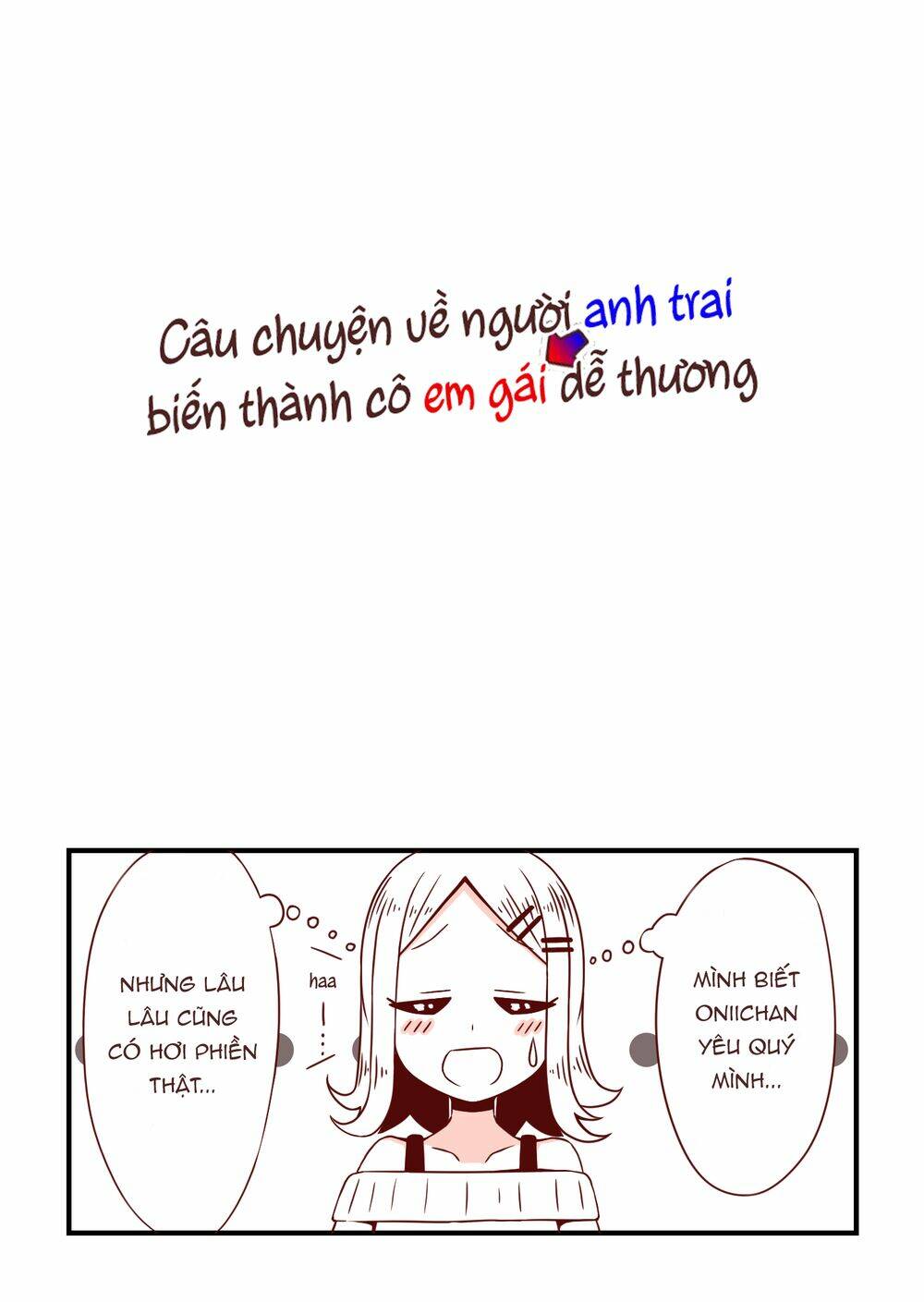 Oniichan Ga Imouto Ni Naru Hanashi: Chapter 10