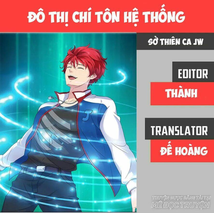 Đô Thị Chí Tôn Hệ Thống: Chapter 13