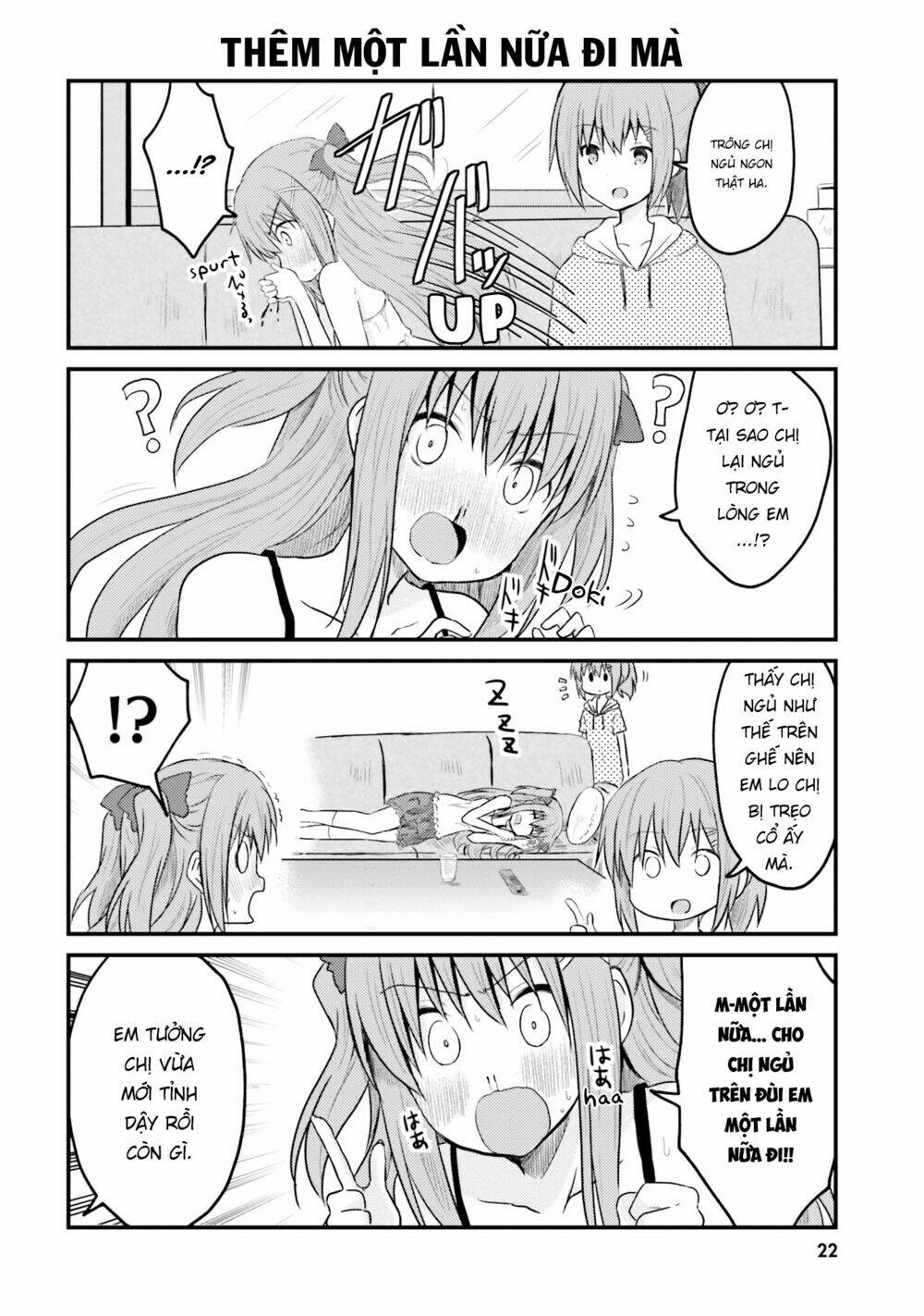 Siscon Onee-Chan To Ki Ni Shinai Imouto No Shimai Yuri Manga Okiba: Chapter 2