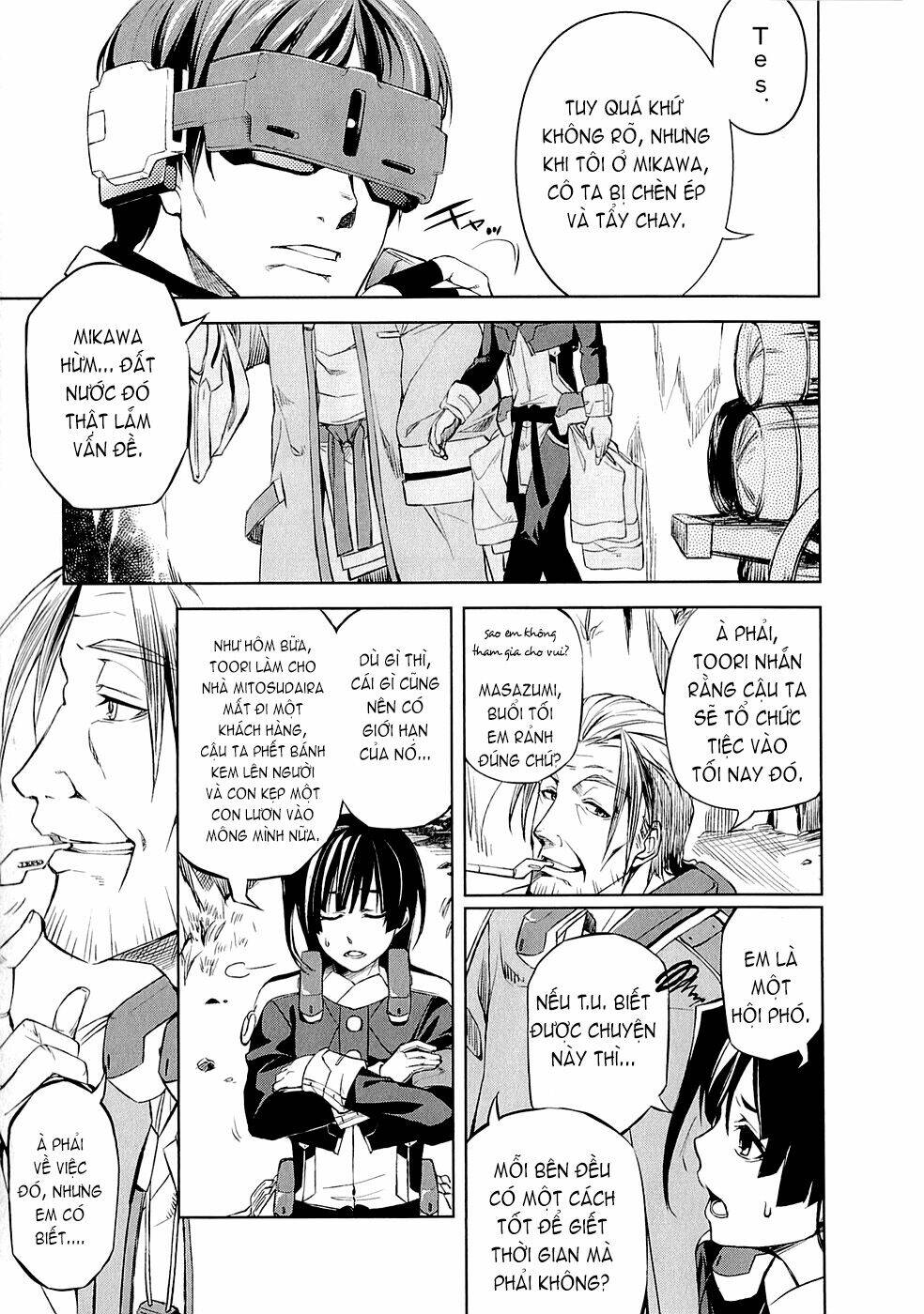 Kyoukai Senjou No Horizon: Chapter 4