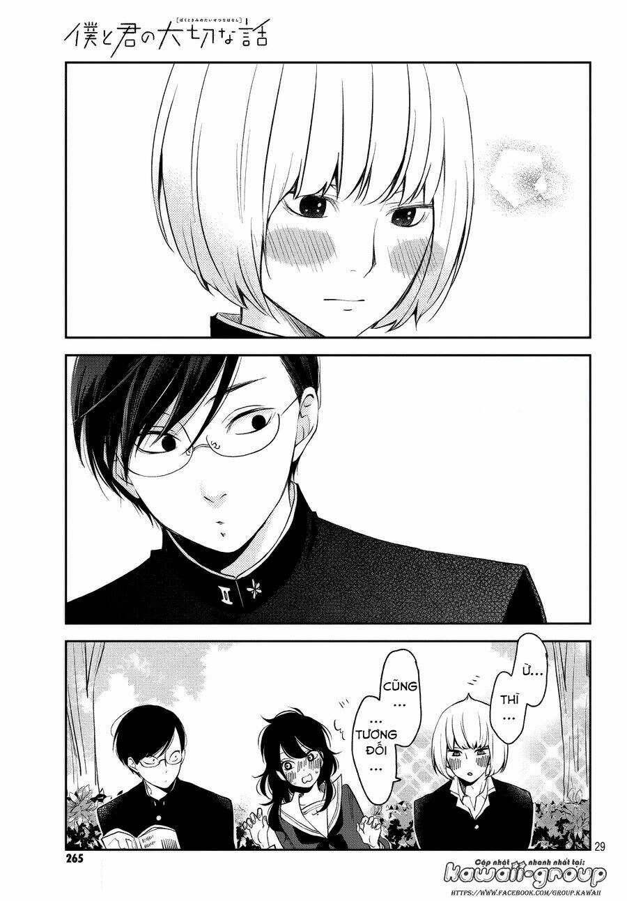 Boku To Kimi No Taisetsu Na Hanashi: Chapter 11