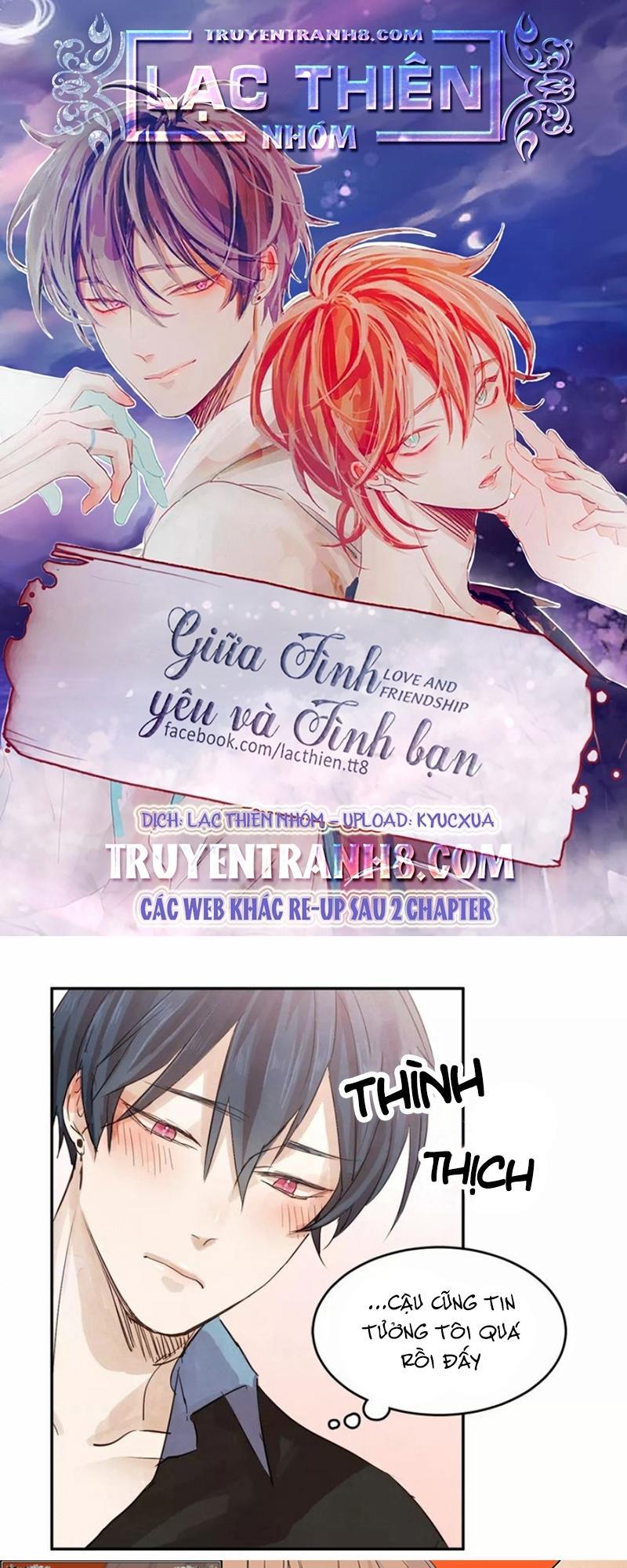 Giữa Tình Yêu Và Tình Bạn: Chapter 4