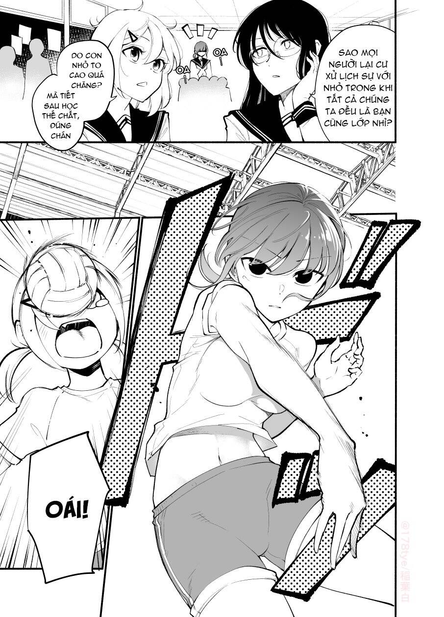 Koushinchou No Kouhai (♀) To Teishinchou No Senpai (♂) Ga Renai Ni Hatten Suru Made: Chapter 19