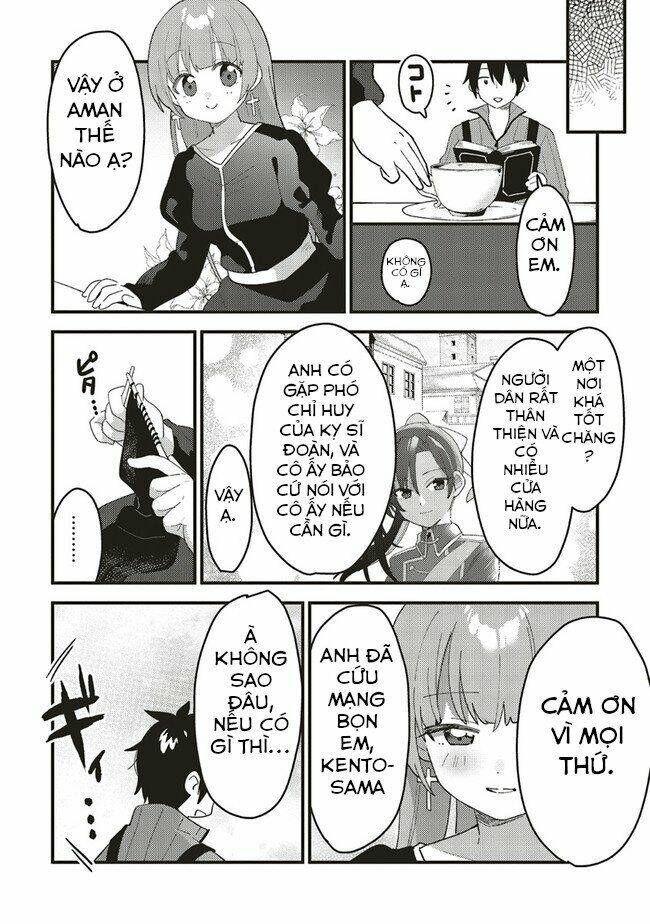 Tensei Kenja Wa Musume To Kurasu: Chapter 4.1
