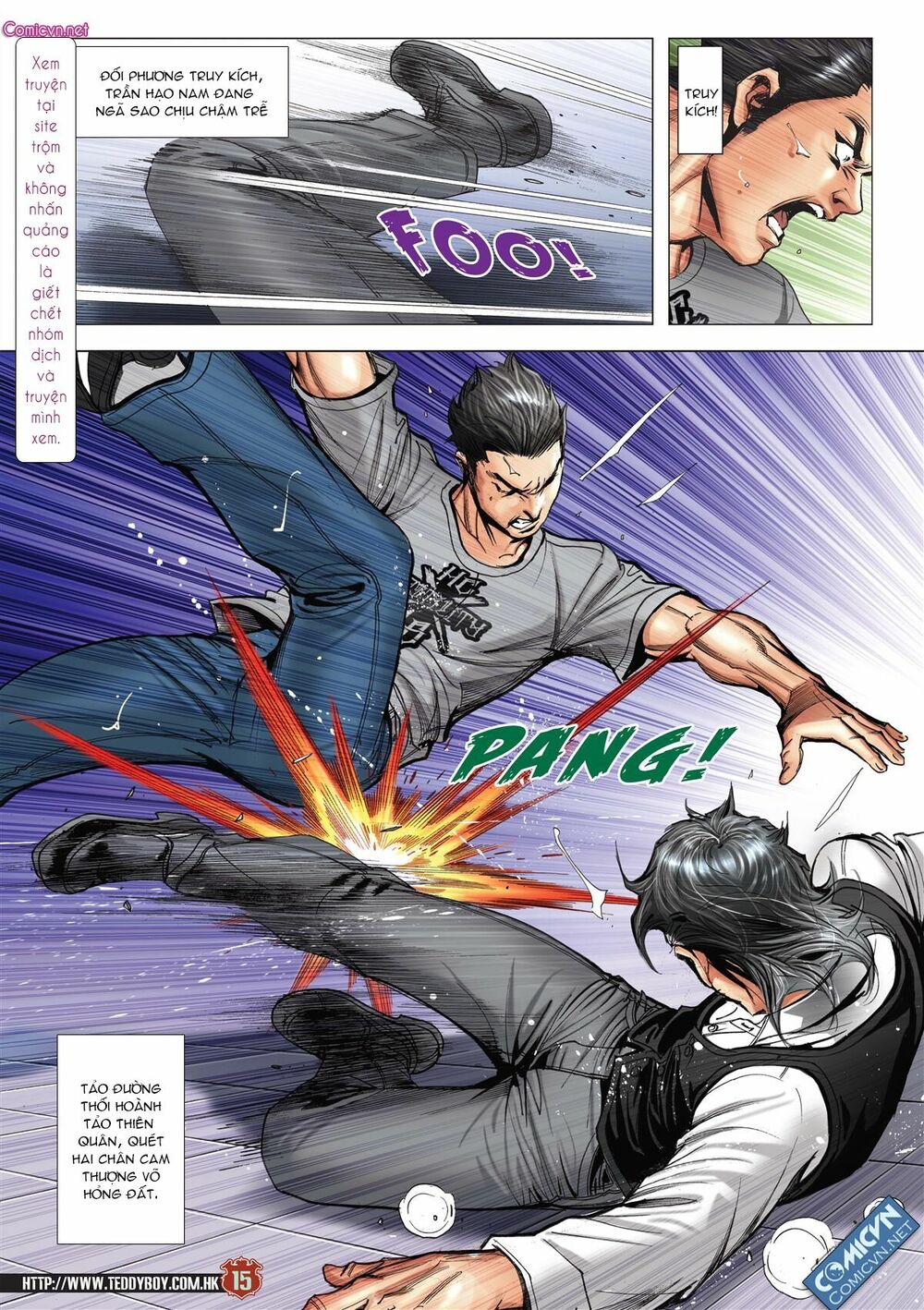 Người Trong Giang Hồ: Chapter 2120: Đánh ngã Trần Hạo Nam