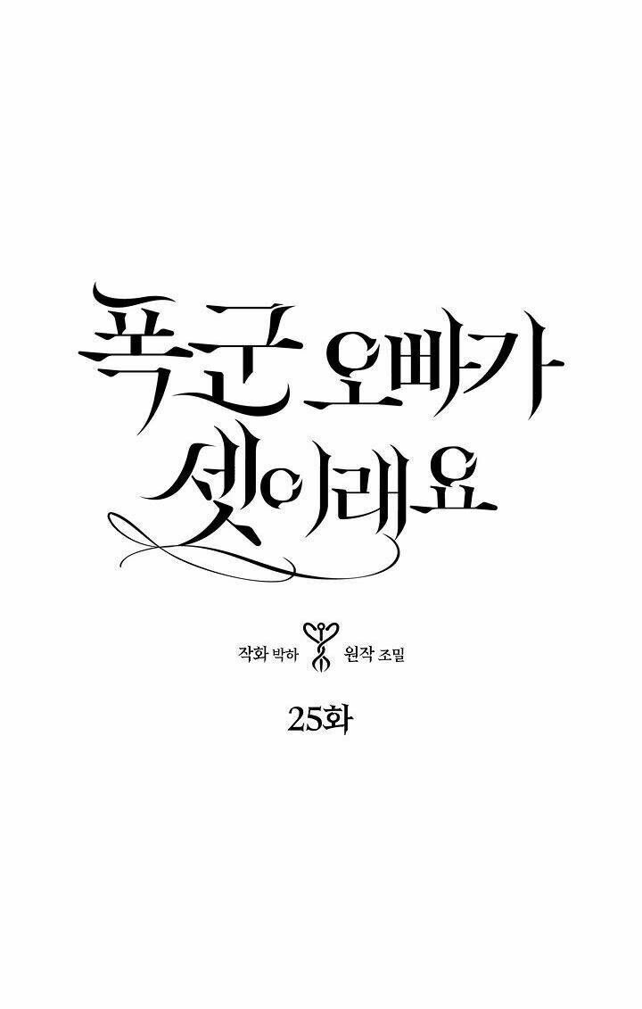 Ba Người Anh Trai Của Tôi Là Bạo Quân: Chapter 25