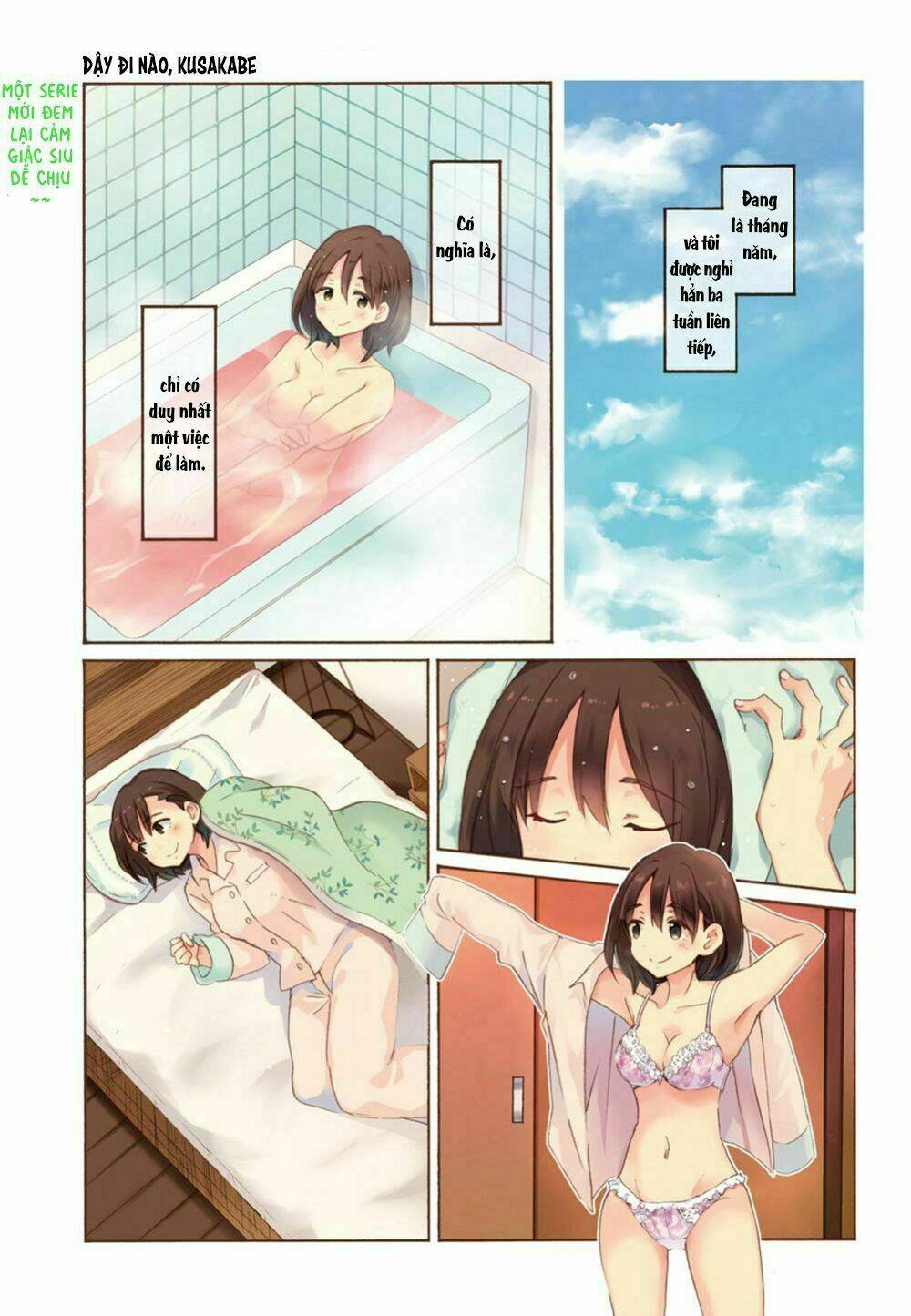 Dậy Đi Nào, Kusakabe: Chapter 1