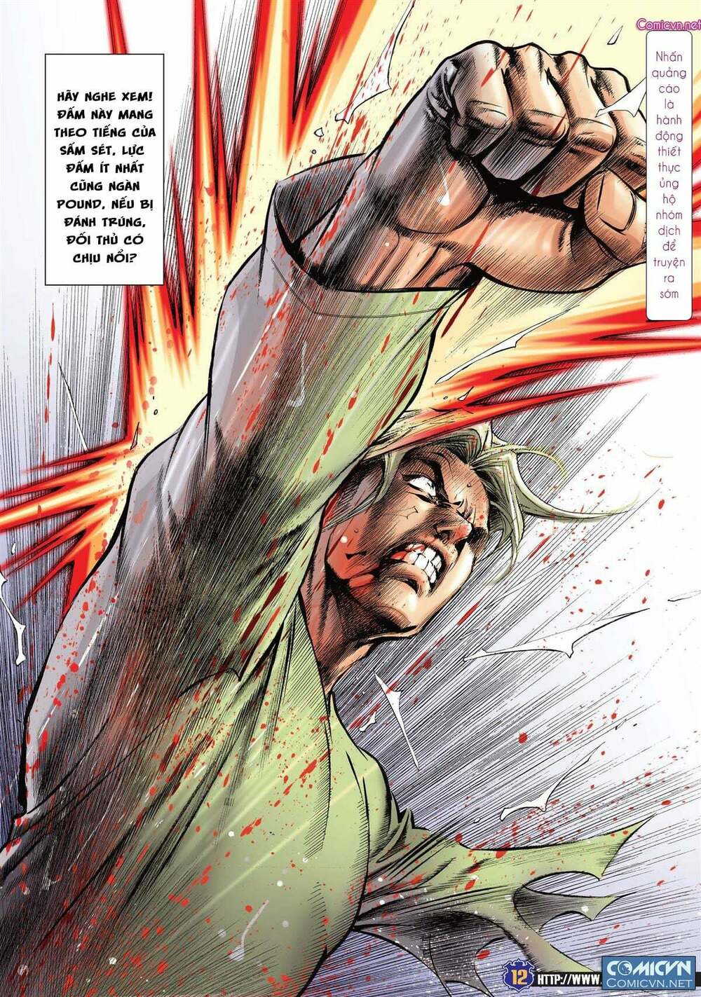 Người Trong Giang Hồ: Chapter 2162: Thần Quyền 700 pound