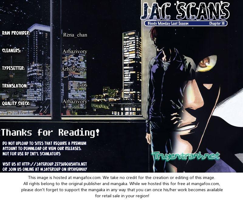 Bloody Monday 3: Chapter 16