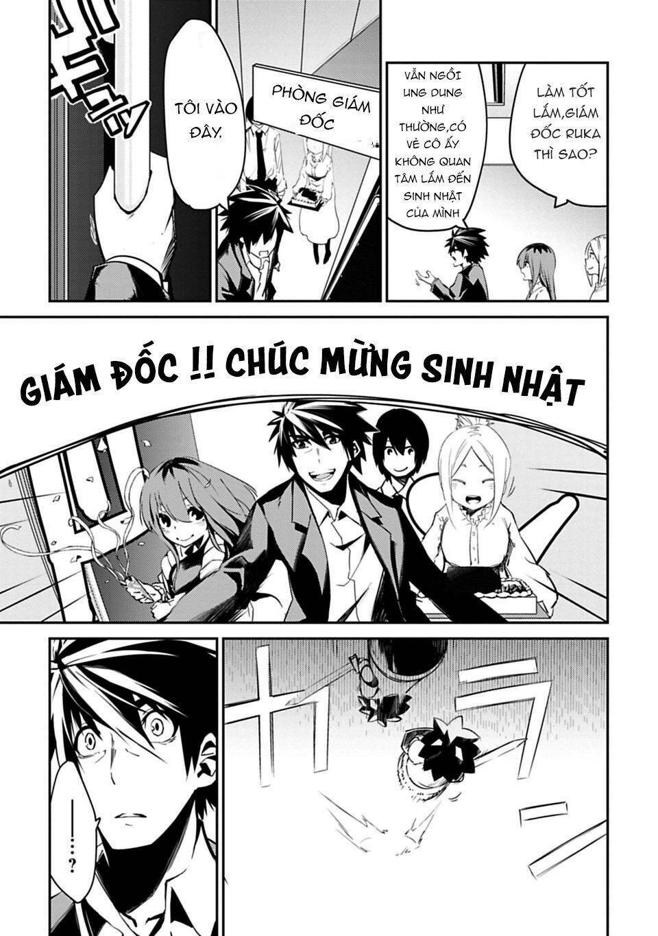 Chủ Tịch Xuyên Không Tới Dị Giới Để Làm Quỷ Vương: Chapter 1