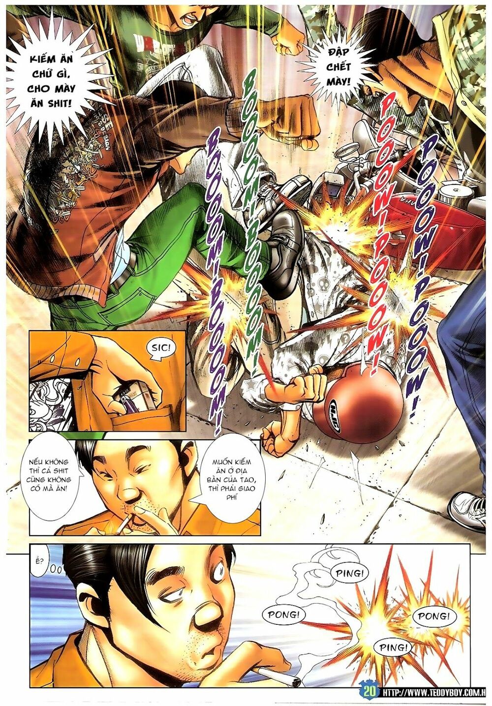 Người Trong Giang Hồ: Chapter 1390: Tự tìm đường chết