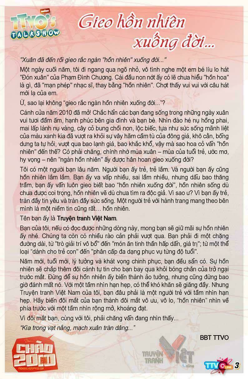 Tạp Chí Truyện Tranh Việt Nam Online - Ttvo: Chapter 5