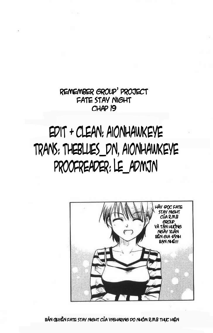 Fate Stay Night: Chapter 19