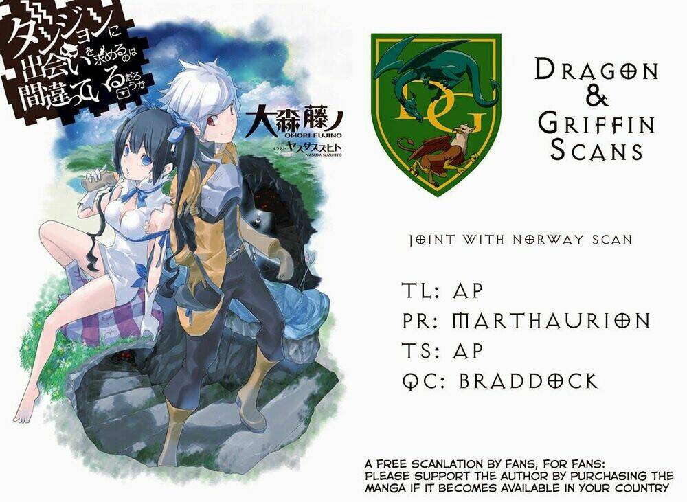 Dungeon Ni Deai O Motomeru No Wa Machigatte Iru Darou Ka: Chapter 8