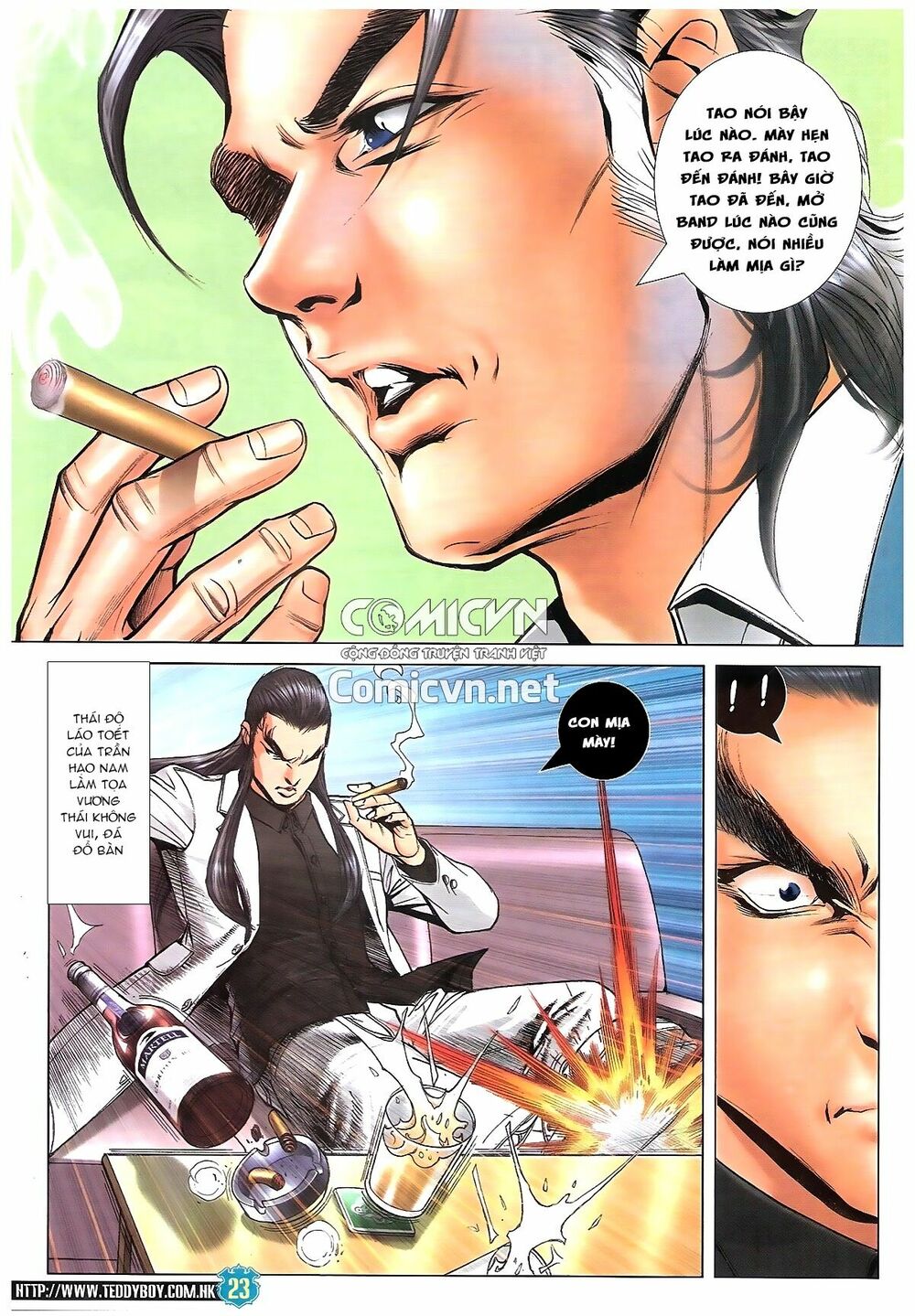Người Trong Giang Hồ: Chapter 1808: Trần Hạo Nam vs Tọa Sơn Hổ