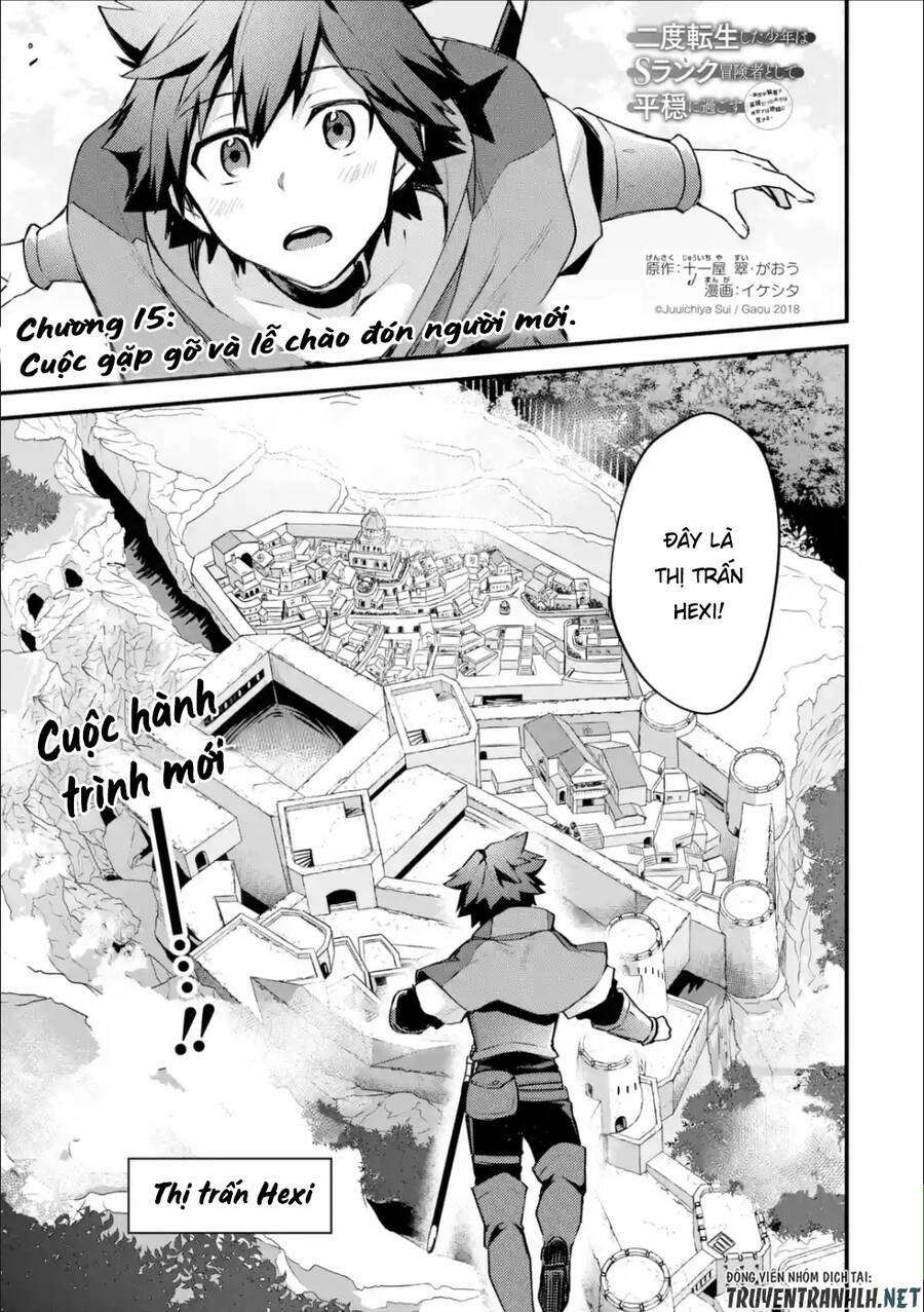 Nido Tensei Shita Shounen Wa S Rank Boukensha Toshite Heion Ni Sugosu-Zense Ga Kenja De Eiyuu Datta: Chapter 15