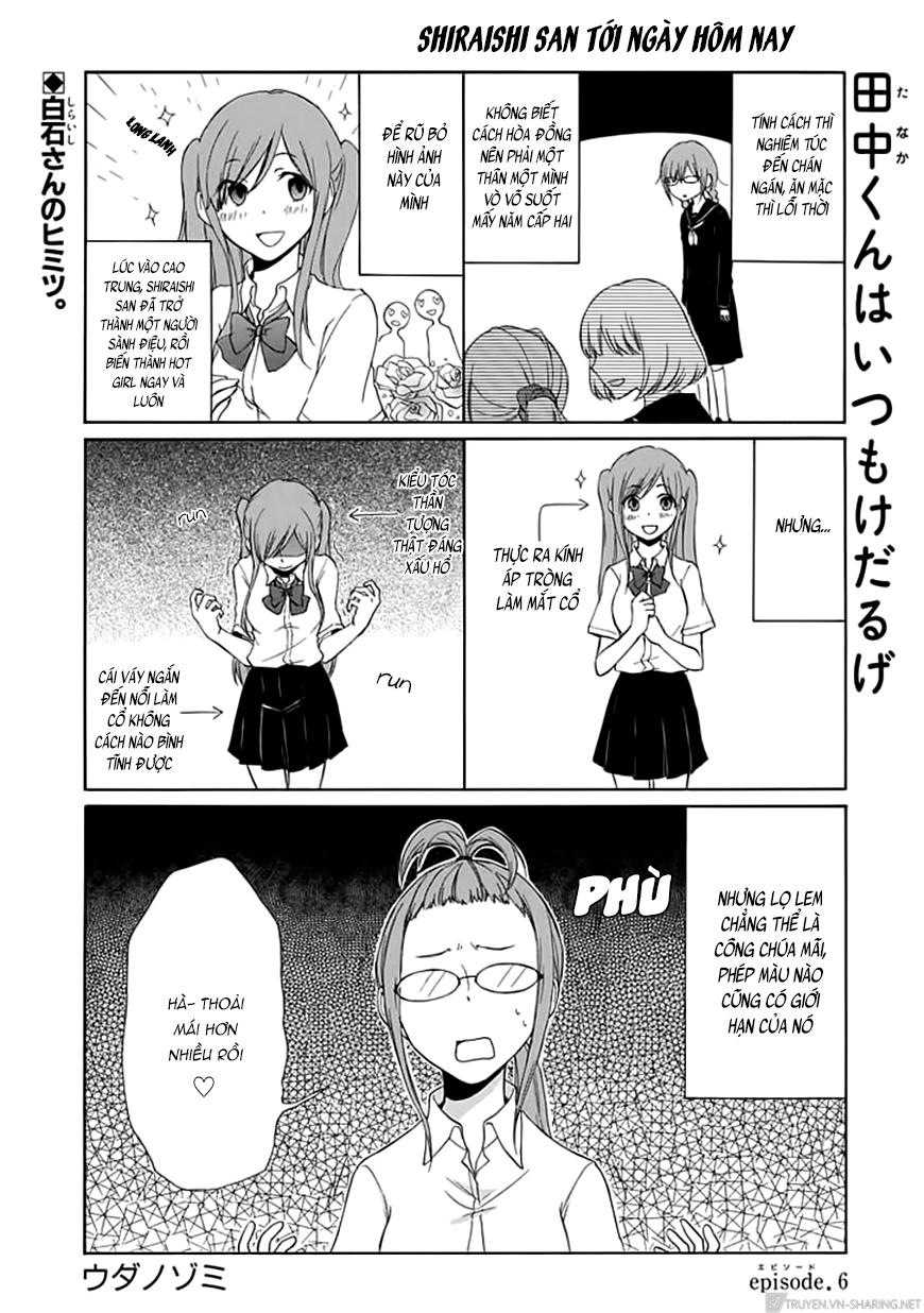 Tanaka-Kun Wa Itsumo Kedaruge: Chapter 6