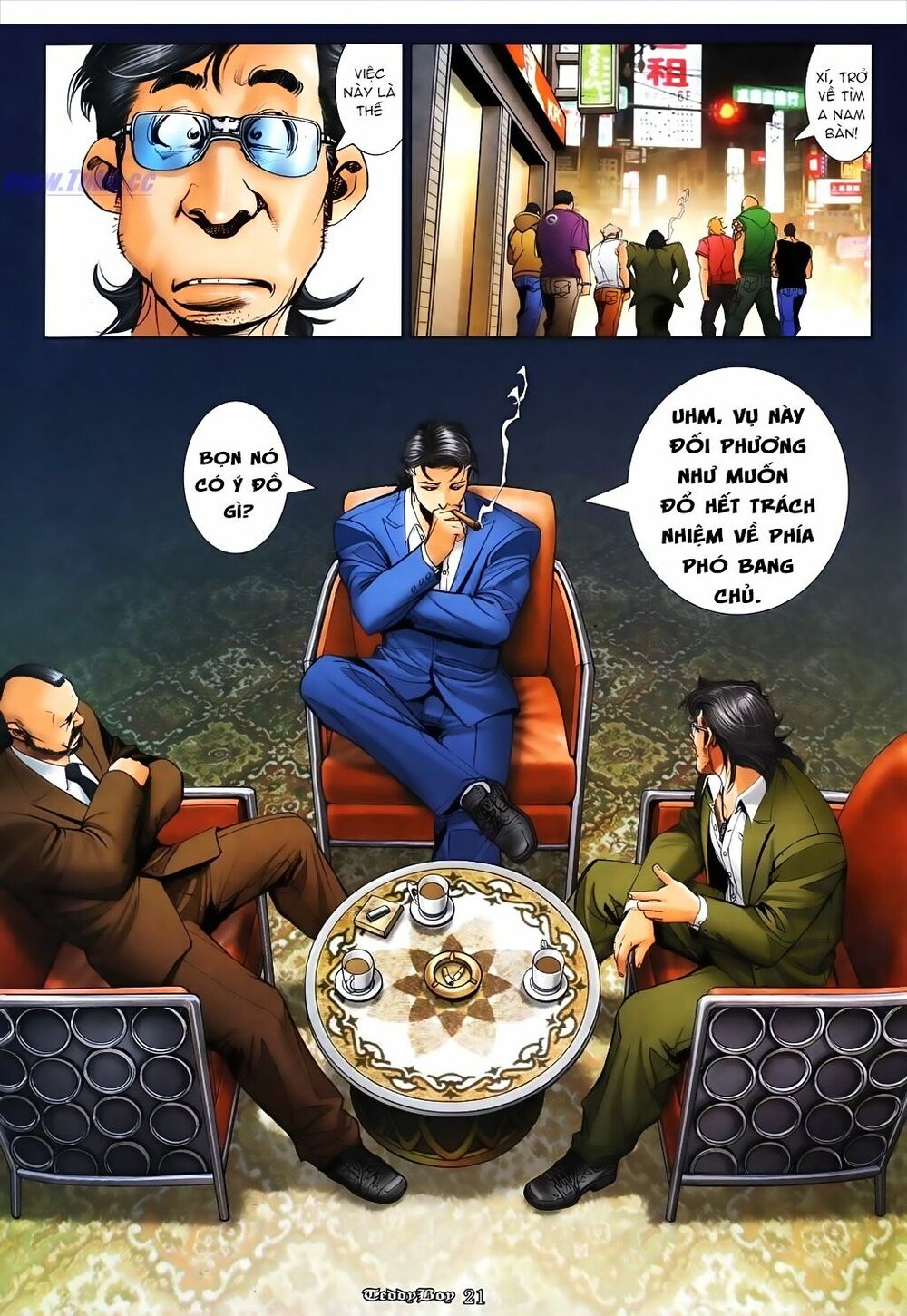 Người Trong Giang Hồ: Chapter 1080: Phó Bang Chủ và Địa Trung Hải