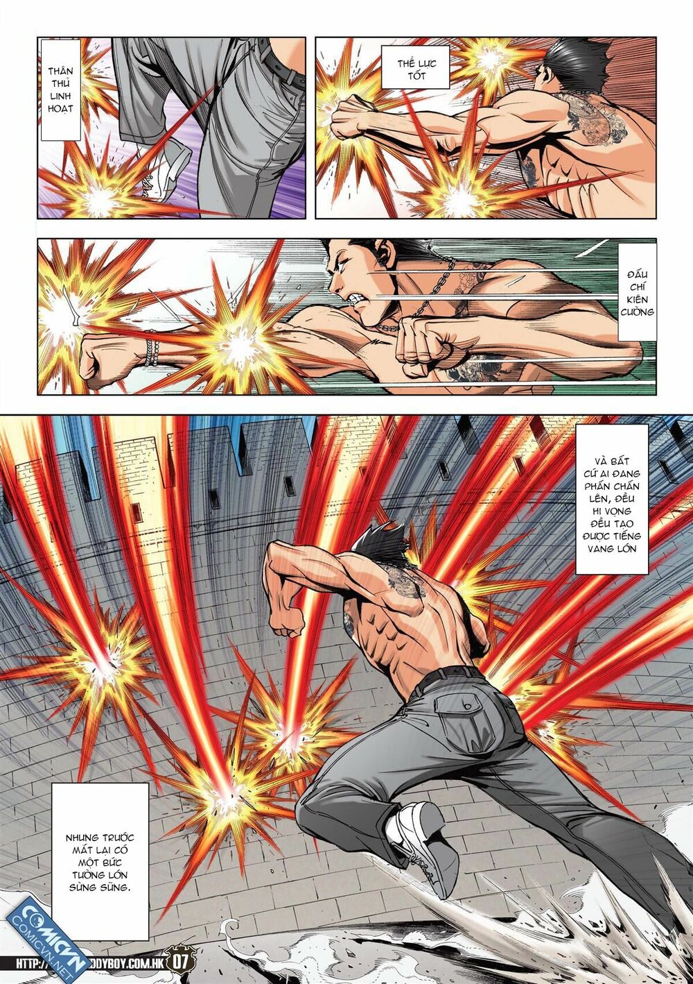Người Trong Giang Hồ: Chapter 2143: Ác chiến vua Muay Thai