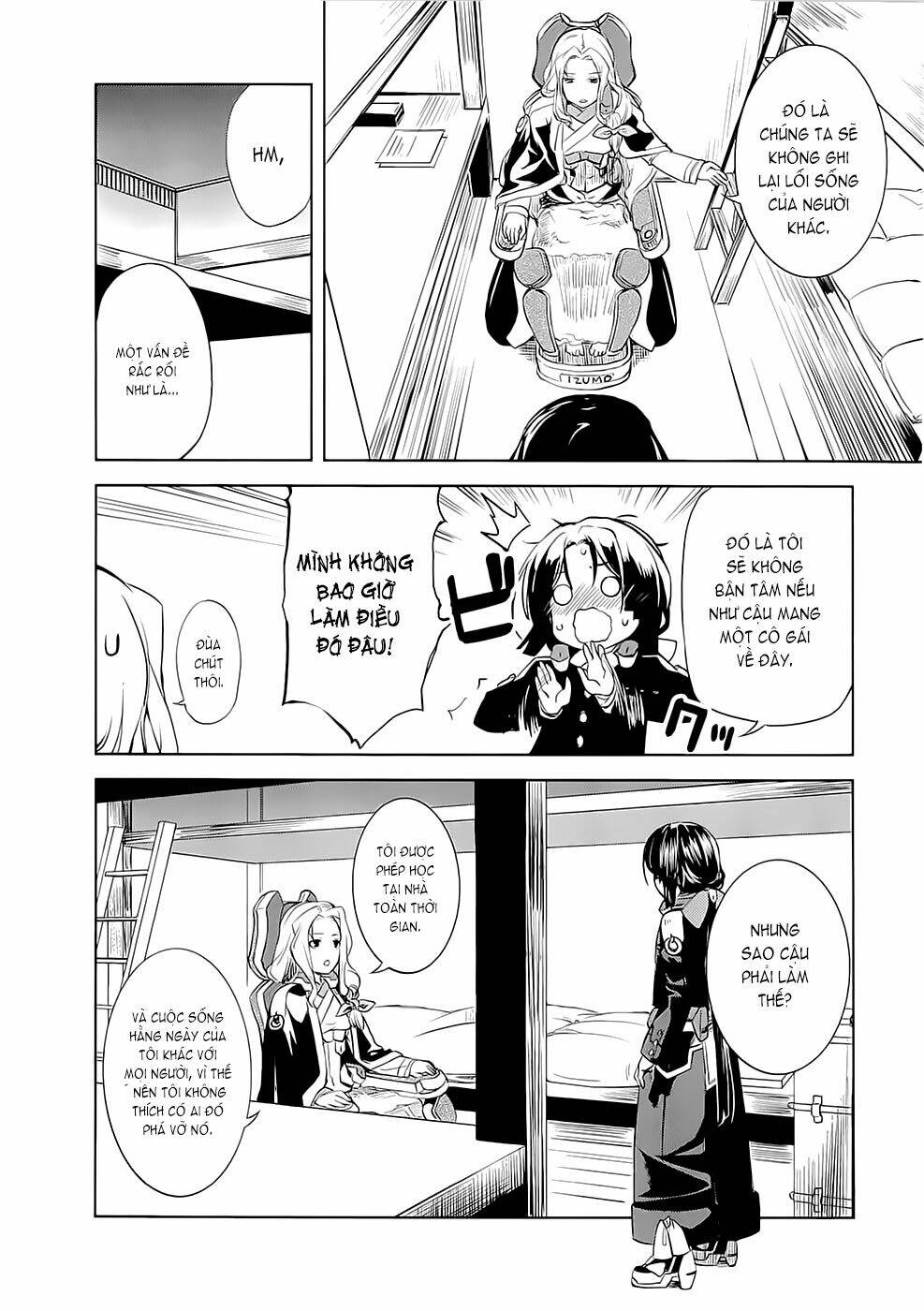 Kyoukai Senjou No Horizon: Chapter 5