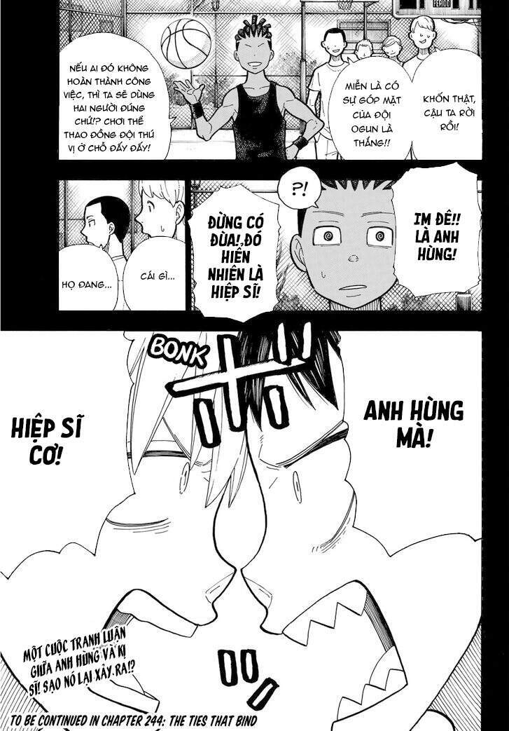 Biệt Đội Lính Cứu Hỏa: Chapter 243