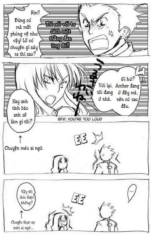 Chén thánh: Đêm Định Mệnh - Doujinshi Archer x Rin: Chapter 6