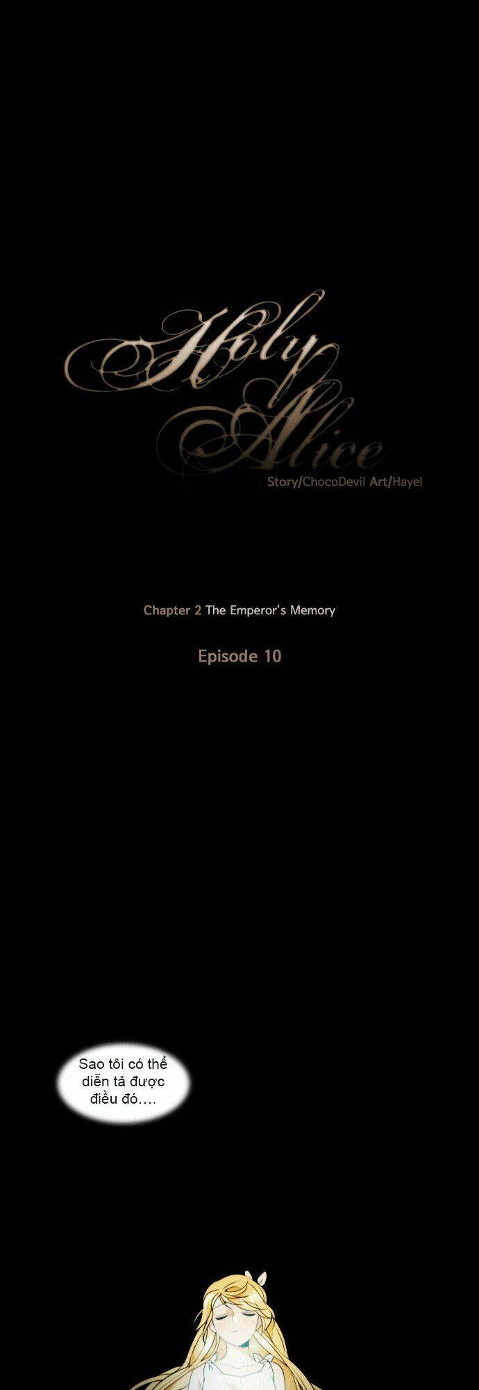 Holy Alice: Chapter 10