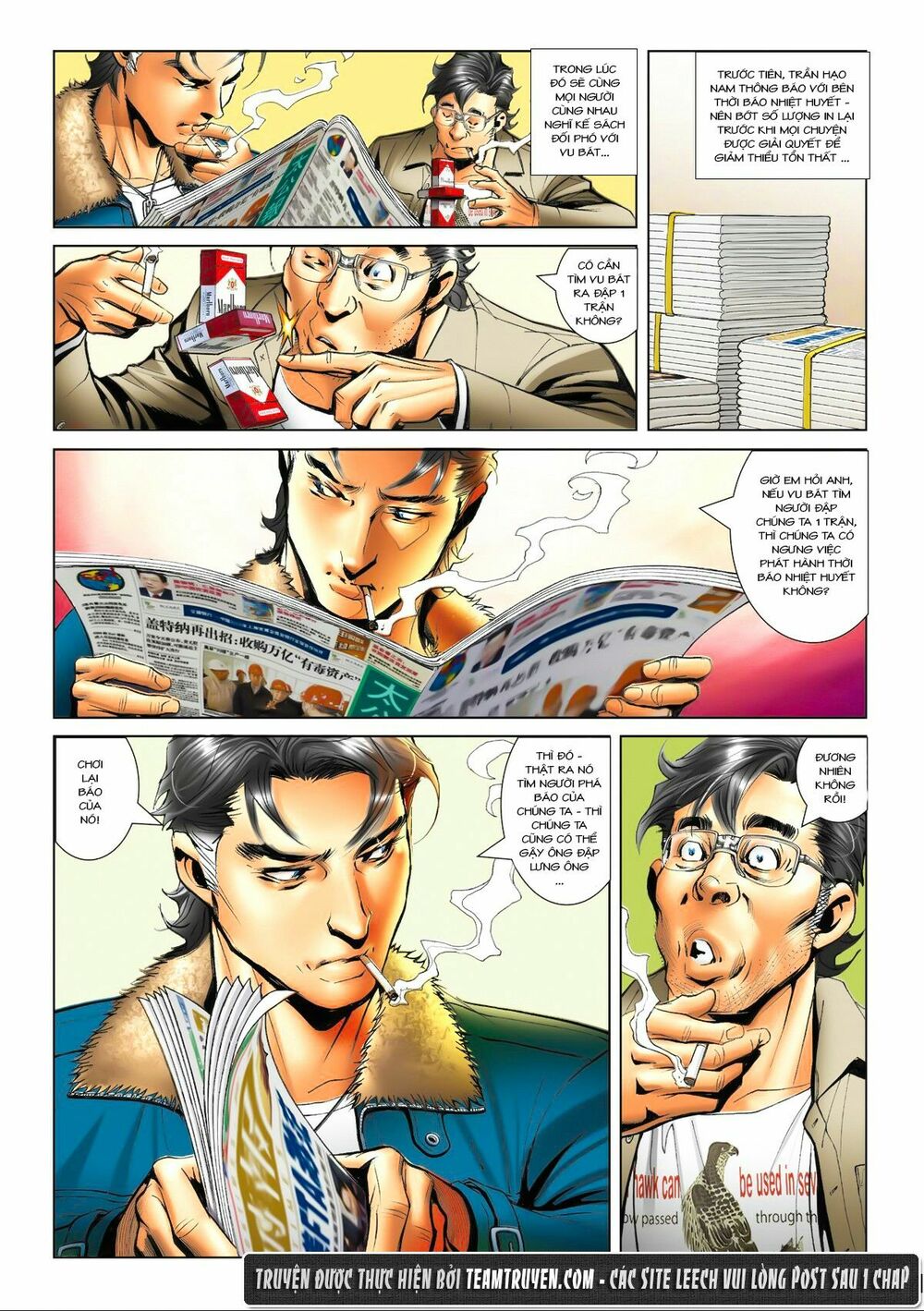 Người Trong Giang Hồ: Chapter 1580: Đốt Sạch Báo Thái Công