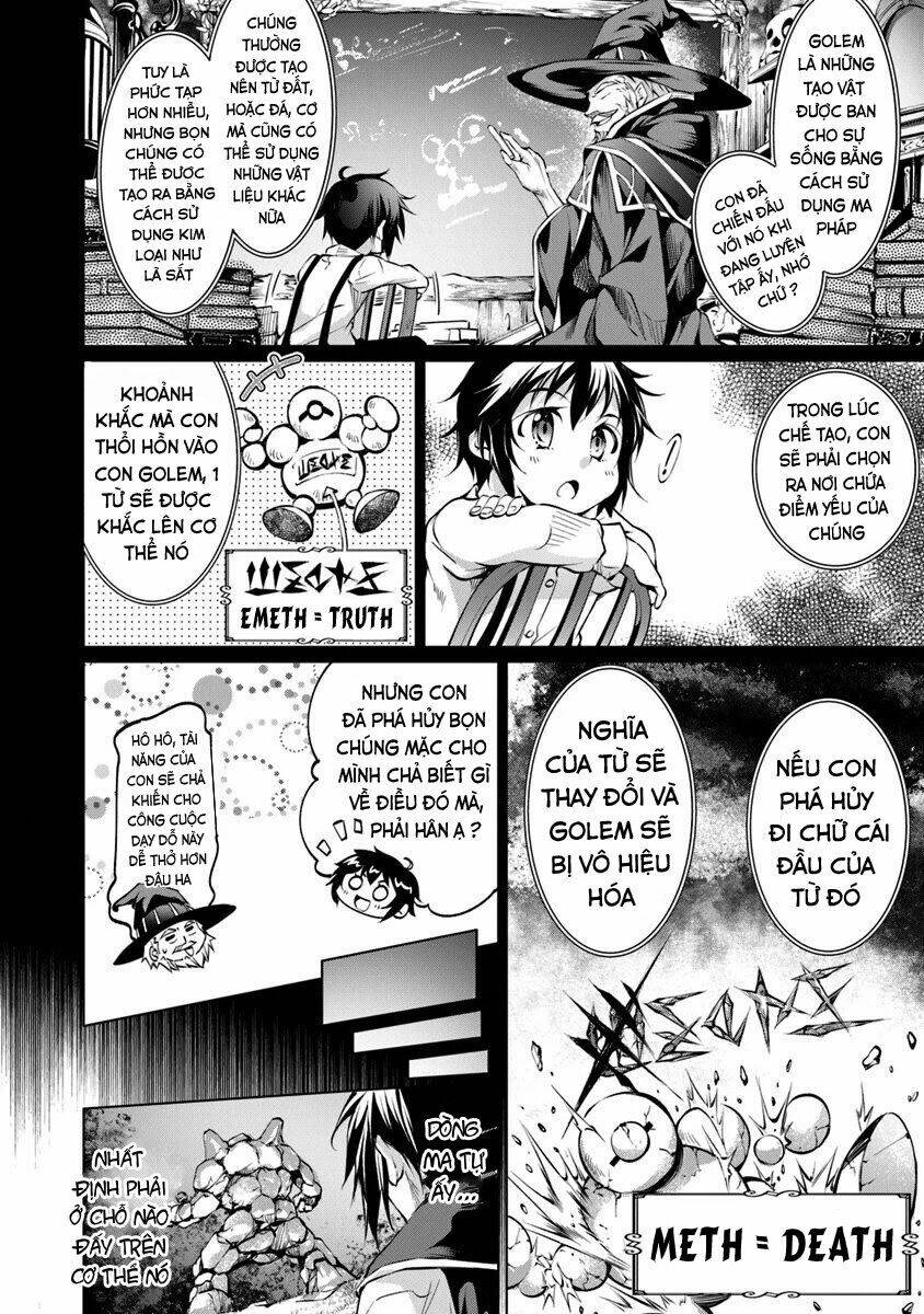 Kamigami Ni Sodaterare Shimo No, Saikyou To Naru: Chapter 5.2