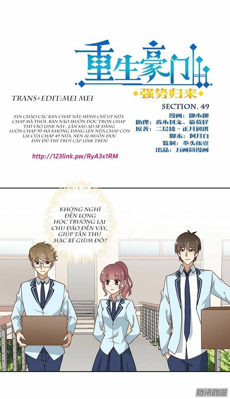 Trọng Sinh Chi Hao Môn Cường Thế Quy Lai: Chapter 49