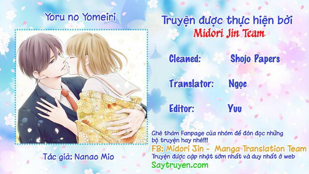 Yoru No Yomeiri: Chapter 8