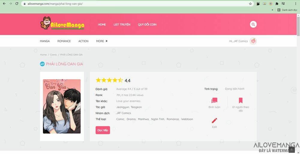 Phải Lòng Oan Gia: Chapter 94