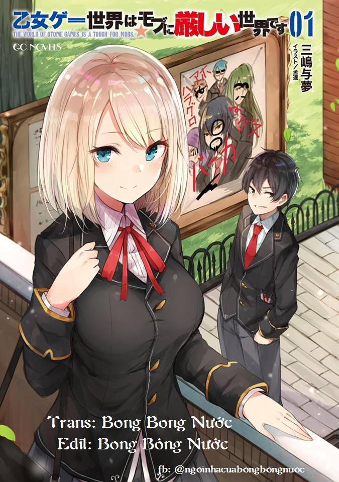 Otome Game Sekai Wa Mob N0I Kibishii Sekai Desu: Chapter 1