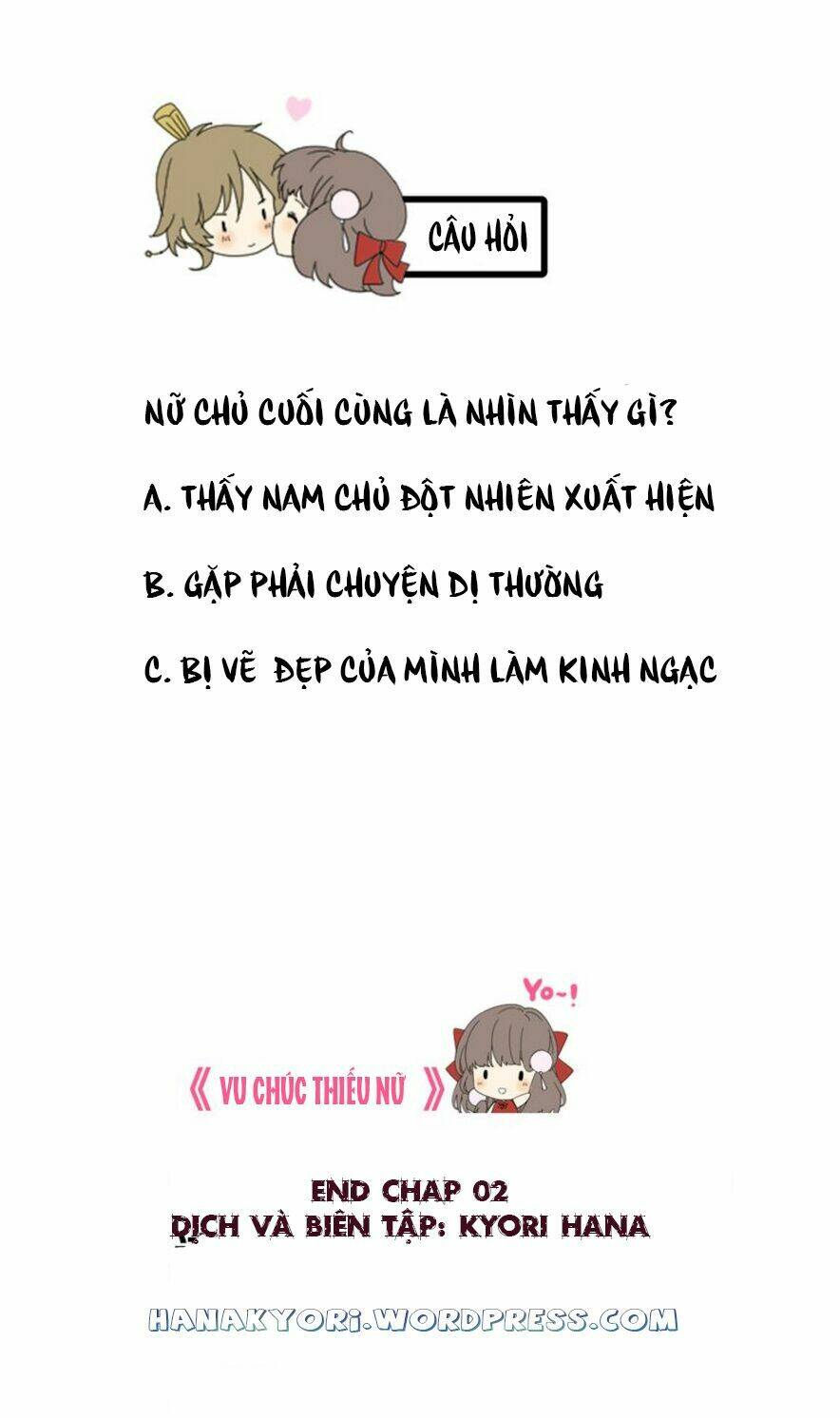 Vu Chúc Thiếu Nữ: Chapter 2