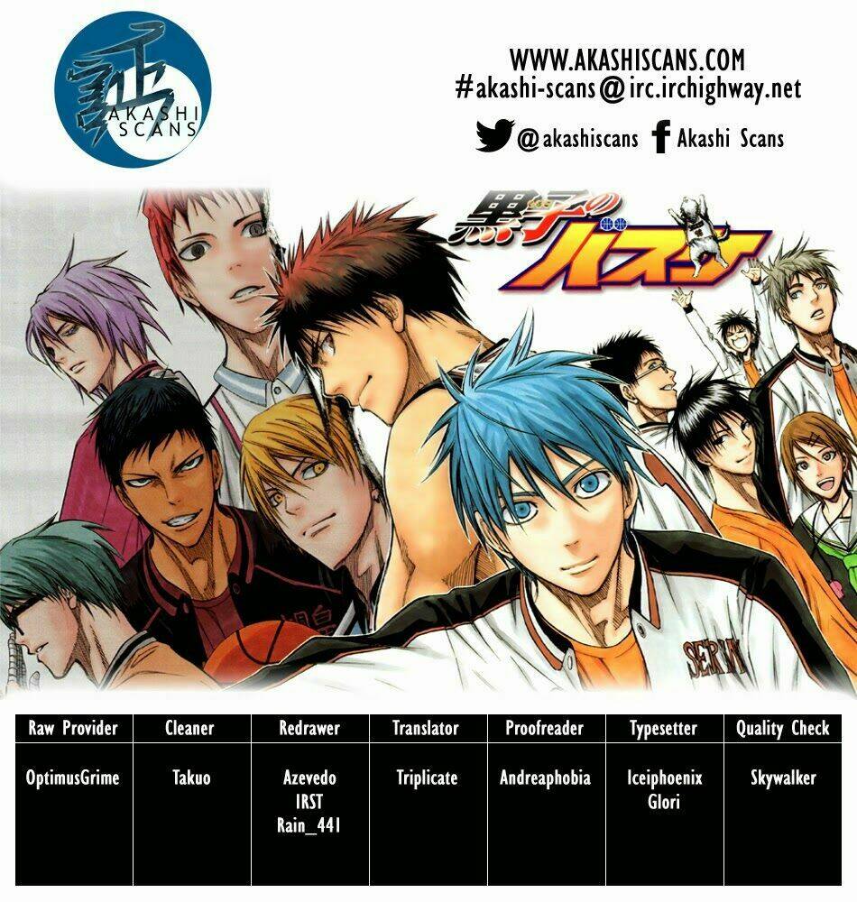 Vua Bóng Rổ Kuroko: Chapter 255