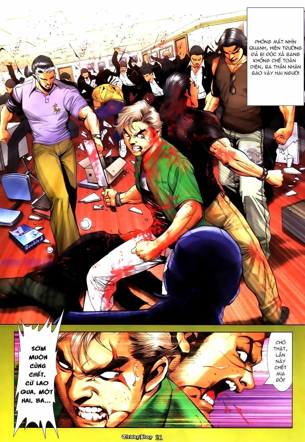 Người Trong Giang Hồ: Chapter 1109: Tiến lui đều khó