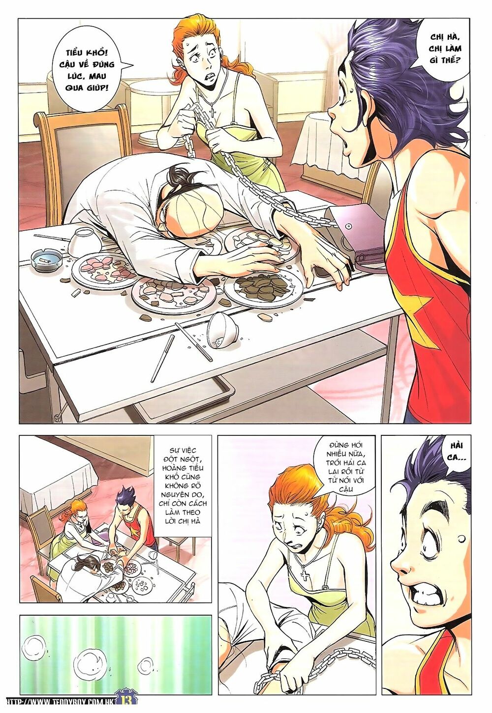 Người Trong Giang Hồ: Chapter 1757: Bữa ăn cuối cùng