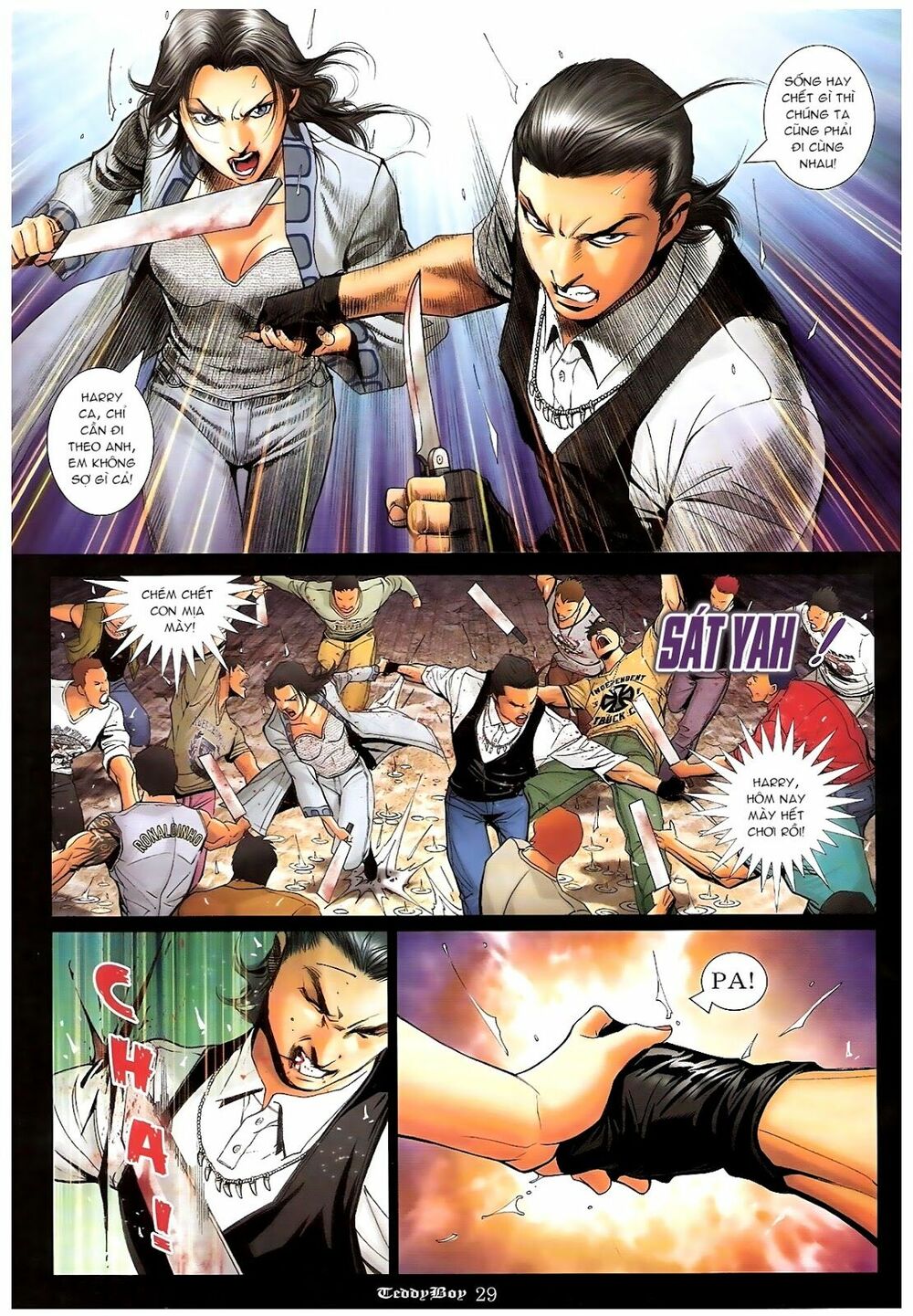 Người Trong Giang Hồ: Chapter 1174: Một chọi một